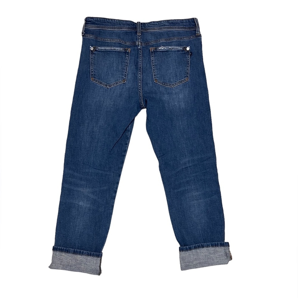 Anthropologie Pilcro And The Letterpress Slim Boyfriend Crop Jeans Size 30 - Picture 5 of 15